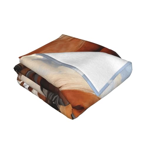 Couverture en micro polaire ultra douce plaid flanelle grand lit - 3