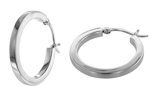 Preisvergleich Produktbild trendor Ohrringe Silber 25 mm 08772