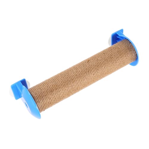 POPETPOP 剣製猫用スクラッチポール 猫ケージ対応 壁掛け式屋内用爪とぎ柱 耐久性登り運動兼用爪研ぎ器