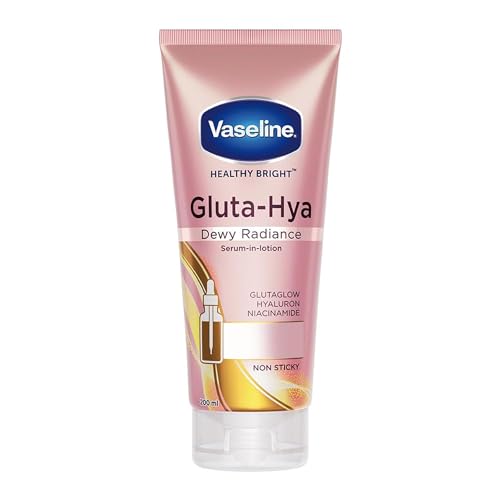 Vaseline Gluta-Hya Dewy Radiance Serum-in-Lotion, Lightweight Moisturizing Body Lotion – 200 ml /