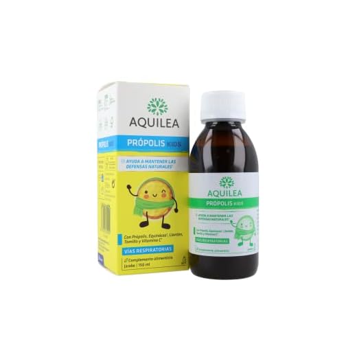 AQUILEA | Propolis Kids 150ml | Complemento alimenticio | Jarabe Vías Respiratorias | Mantiene defensas naturales