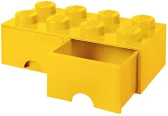 Lego Brick Drawer 8 Bright Yellow