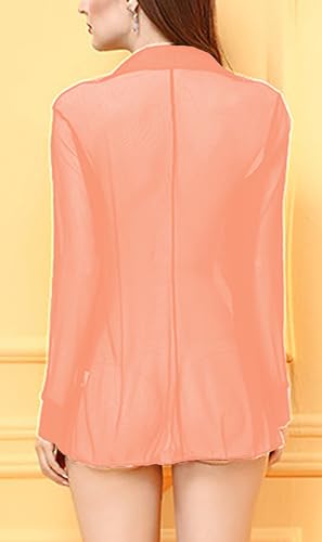 Image of Xs and Os Women's Sheer Mesh Shirt Babydoll Lingerie