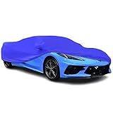 LTDNB Custom Fit Indoor Full Car Cover Dust-Proof Protection Compatible with 2020-2023 Chevy Corvett