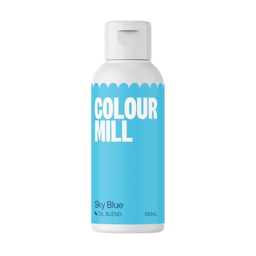 Colour Mill Oil Blend Food Colouring Sky Blue - 100 ml