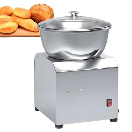 【Caratteristiche intelligenti】: i piedini antiscivolo di questa impastatrice professionale garantiscono una maggiore stabilità durante il funzionamento e proteggono il piano di lavoro dai graffi. La pratica copertura protegge l'impasto da polvere e contaminanti, consentendo di monitorarne facilmente l'avanzamento.