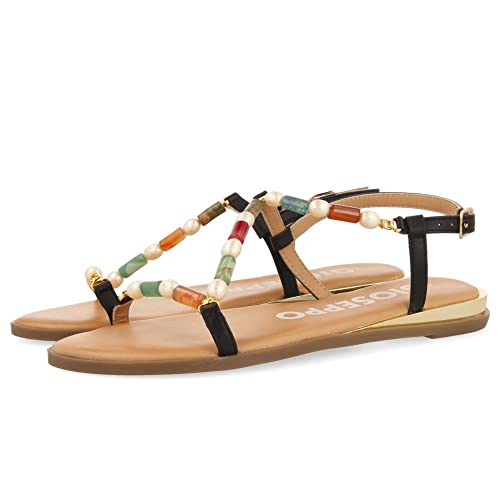 Sandales multicolores Lasson pour vos soirées d'été et balades en bord de mer