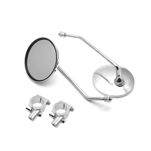 Espejos Convexos para scooter y moto adaptables a manillar de 8mm, 22mm y 25mm