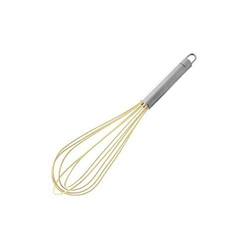 ZENKER Frusta, Frusta in Silicone (Colore: Argento/Panna/Marrone), quantità: 1 Pezzo