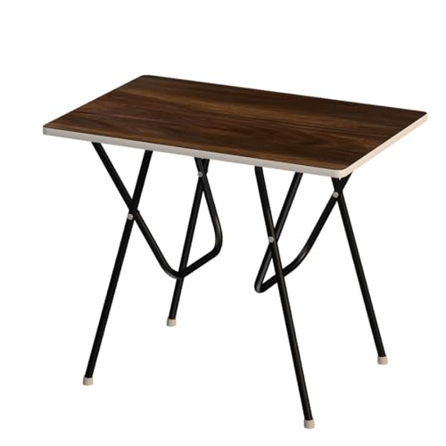 Image of The MM Furniture Store 2x3ft Multi-Purpose Foldable Desk: Study, Computer, Laptop, Dining - Matte Walnut Finish, Engineered Wood