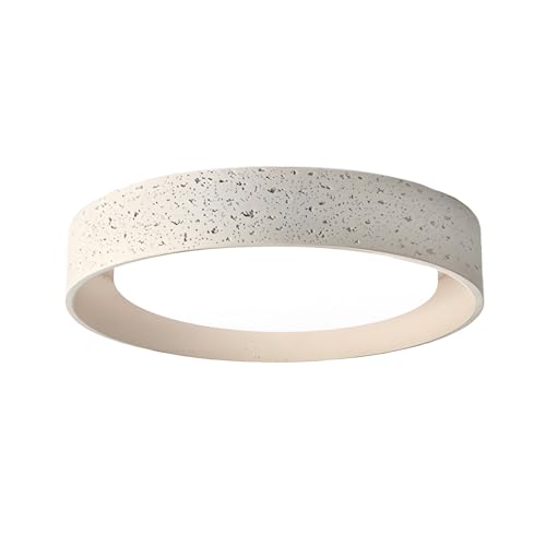 Luminaire minimaliste en résine et plafonnier LED d'exception pour salon