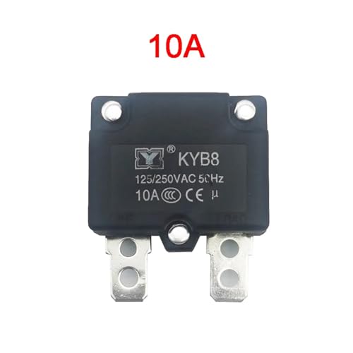 Interruptor térmico protector de sobrecarga 15A fusible autorearmable coche eléctrico DIY 2