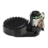 Donkivvy Ruota di Ricambio Destra con Motore per Lefant M210 M210S M210B M213, per OKP K2 K3 K3A K4 K5 L1 Robot Aspirapolvere Ricambi Accessorio(Ruota Destra)