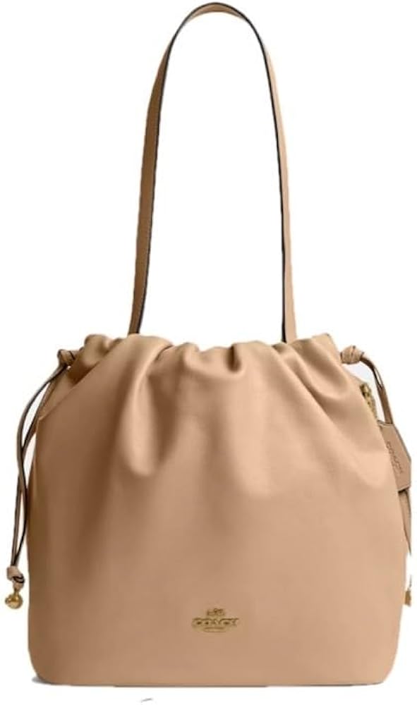 コーチ型押しのカバン コーチ COACH クロコ型押しレザー 肩掛け トートバッグ グレー系 灰色