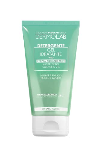 Dermolab - Gel Detergente Idratante Viso, per Pelli Normali e