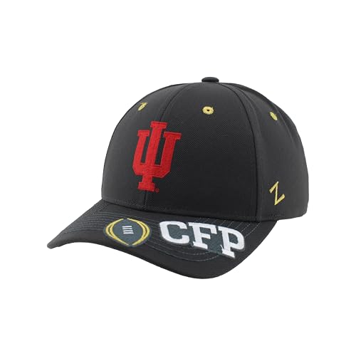 Indiana Hoosiers National Champs 2025 Football Adjustable Snapback Hat Competitor Officially Licensed