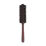 Cabezal de cerdas y nylon para mantener el cabello brillante y sedoso.