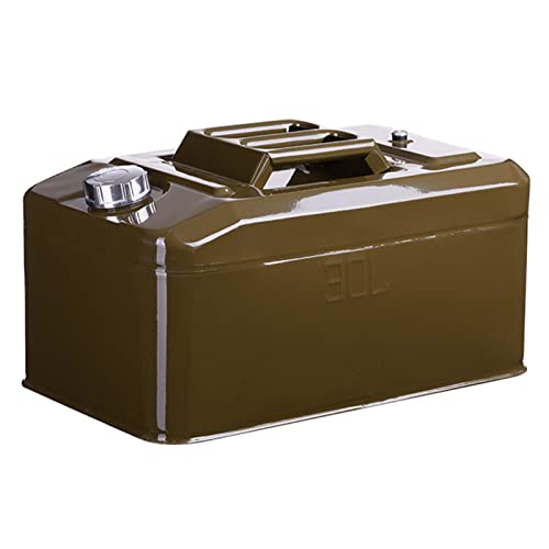 Jerrican essence en metal horizontal 20L 30L 40L avec bec verseur - 2