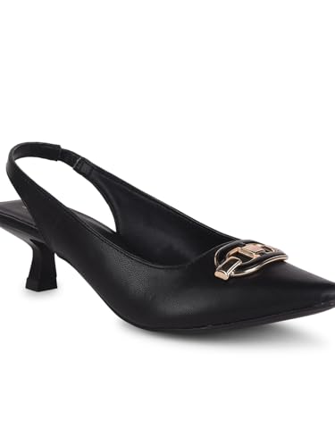 Image of Bata Women Kitten Heel Pumps