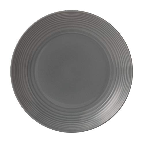Royal Doulton Maze Dinner Plate, 11", Grey #TOP26