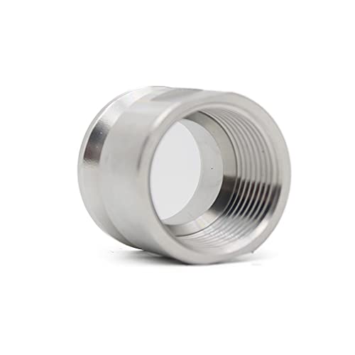 Image of SS304 KF25 NPT Female Adaptor thread 1 inch NW25 KF Female coupling ISO-KF25 X FNPT 1 inch