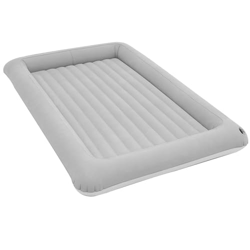 Cama inflable ligera, colchón de viaje compacto, colchón fácil de inflar, cama de viaje para niños, almohadilla de dormir inflable, colchón de aire acogedor, inflable apto para niños, cama multiusos