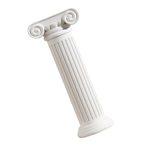 Lurrose Colonne Décorative Romaine pour Mariage Support Fleur Élégant Résine Pilier Guide de Route Décoration Chic et Créative pour Table et Cérémonie
