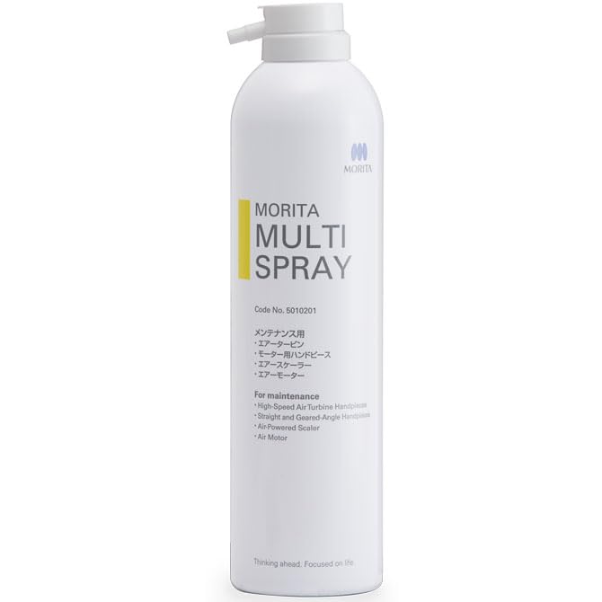 J Morita 24-5010201 Multi Spray Cleaner & Lubricant for Handpiece Maintenance 420 mL