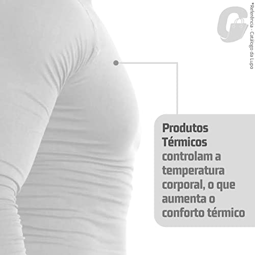 Camiseta Térmica ,Lupo,masculino,Branca,G