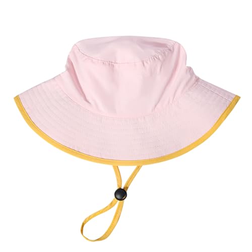 Baby Toddler Waterproof Quick-Drying Sun Hat,Kids Summer Wide Brim Bucket Hat Beach Sun Hats for Boys Girls Children3