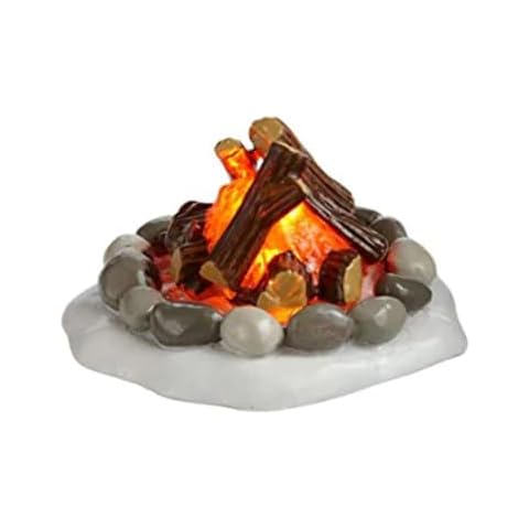 Department 56 Accessories for Villages Lit Fire Pit Accessory Figurine, 1.5 Inch Cover