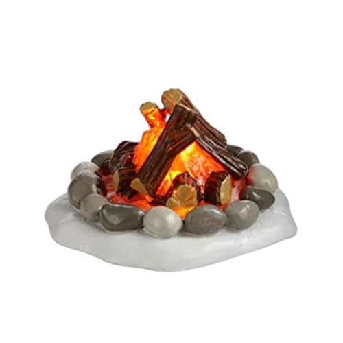 Departamento 56 Village elemento de fuego luminoso para maquetas y villas navideñas 2