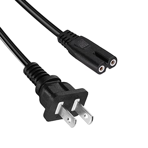Compatible Power Cord Charger Cable for CiBest, Groview, AuKing, Iolieo, ELEPHAS, Dxyiitoo, DBPOWER, HOMPOW, TOPVISION, and TMY Projectors