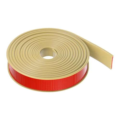 Banda de borde en forma de U autoadhesiva TPE beige protector de cantos de mesas de 25mm 2