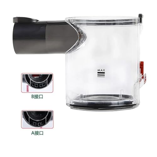 Conteneur à poussière compatible Dyson V6 à clapet hermétique haute capacité - 6