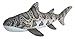 Wild Republic Living Ocean Mini Peluche tiburón Leopardo, Juguete Relleno, 40 cm