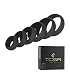 TCSR 6 Different Size Cock Rings - Medical Grade Soft Silicone Penis Rings - Better Sex