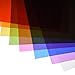 Outus 104 Pcs Colored Cellophane Sheets for Crafts, Cellophane Wrap Paper Color Cello Sheets for Gel Light Filter DIY Arts Crafts Decoration (Multicolor, 7.5 x 7.5 Inch)