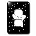 3dRose 3dRose Mary Aikeen-Nursery Art - Image of a Star - Light Switch Covers (lsp-377453-6)