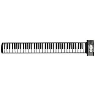 TSTS Piano électrique Pliable Roll Rouleau Piano Portable 88 Keys Electronic Piano Enfants Adultes Clavier Pliant Piano… - Les Beatles, Paul McCartney, John Lennon, RIngo Starr, George Harrison TSTS Piano électrique Pliable Roll Rouleau Piano Portable 88 Keys Electronic Piano Enfants Adultes Clavier Pliant Piano… – Image 6