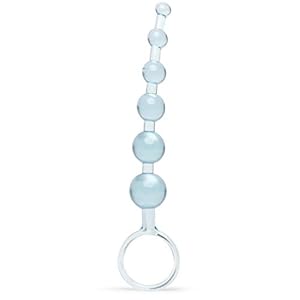 Lovehoney Blaue Analkugeln mit Fingerschlaufe – 6 Perlen