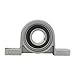 2Pcs Zinc Alloy Ball Bearing Housing Block Shaft KP000 KP001 KP002 KP003 Pedestal Seat Industrial Bearings Gears(Kp001)