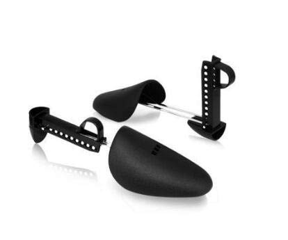 Xingzi 1 Pair Practical Plastic Adjustable Length Men Shoe Tree Stretcher Boot Holder Shaper Organizers Great For All Shoes Heels And Sneakers Sports Shoes(Black) #TOP5