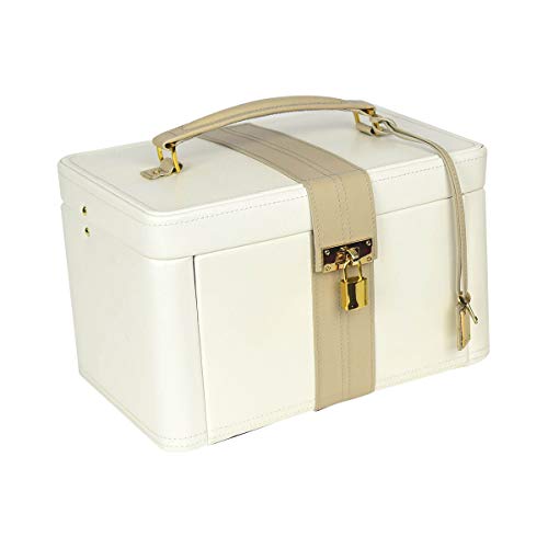 Miniatura 4 de Dulwich Designs 71023 - Joyero Piel, Grande , Color Marrón Y Beige