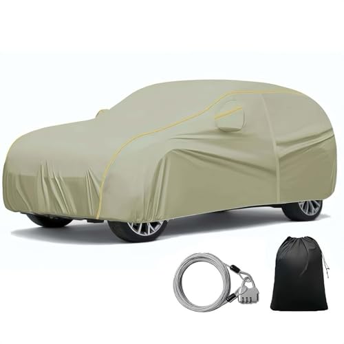 【Copertura Auto Impermeabile Per Mitsubishi Space Wagon I 1984-1991 】Le dimensioni perfettamente abbinate garantiscono una vestibilità perfetta per il tuo veicolo. Questo non solo prolunga la durata del telo copriauto riducendo l'usura, ma offre anche una protezione più duratura e completa per la tua amata auto.