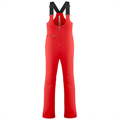 Salopette de ski Poivre Blanc femme rouge combinaison pantalon hiver