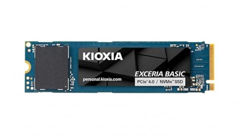 Image of KIOXIA EXCERIA Basic 1TB SSD, up to 7200MB /s R, 5Y Warranty, PCIe Gen4 NVMe M.2 (2280) | Internal Solid State Drive (SSD) | Best for AI Computing and Gaming
