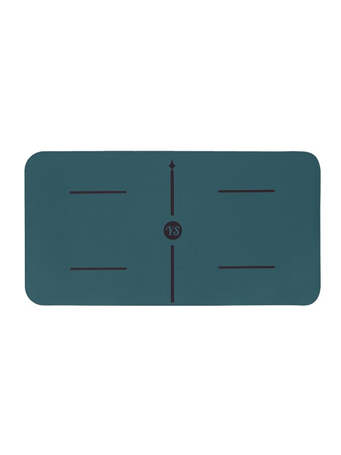 Yoga Studio The Grip Yoga Pad | Mini Mat (640 x 330mm) | Non-Slip Fitness Knee Pad | Support Cushioning Exercise Gym Workout Floor Pilates Mat (Aqua Marine)
