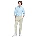 IZOD Men's Saltwater Stretch Flat-Front Chino Pants, Pale Khaki Slim, 30W x 30L