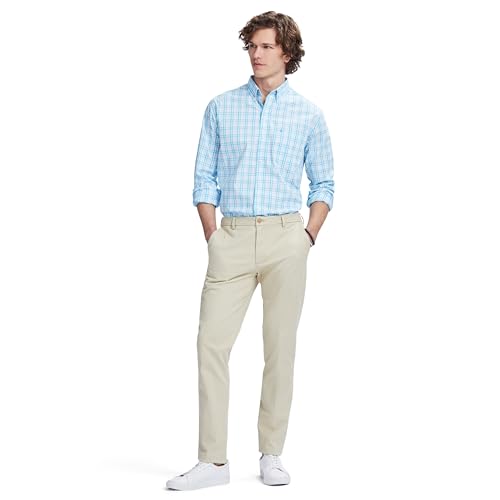 IZOD Men's Saltwater Stretch Flat Front Slim Fit Chino Pant2